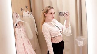 [4K] TRY ON HAUL 2024 | Semi-Sheer Shirt & Transparent | Tunic Sheer Elegance