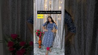 Flipkart Kurta Under 400????????️ | Flipkart Affordable Kurta | Try-On Haul | Hauls | I_Am_She6055 #shorts