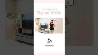 Try on HAUL #骨格ウェーブ #summerwear