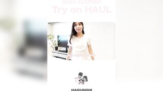 Try on HAUL #骨格ウェーブ #summerwear