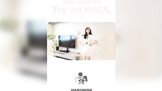 Try on HAUL #骨格ウェーブ #summerwear