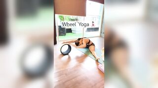 Wheel yoga | Yoga for flexibility #malaikaarora #divayoga #yogalove #yogacoach #vanshikapandey #fit