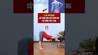 Cực Hay Giảm Đau Lưng #shorts #backpain #yoga