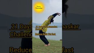 Surya Namaskar | 21 Days Challenge | Yoga #suryanamaskar #21dayschallange #yoga #shorts