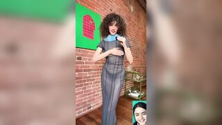 Try on Haul: See-through Clothes and Transparent Clothes 10|| try on haul #youtubeshorts #trending