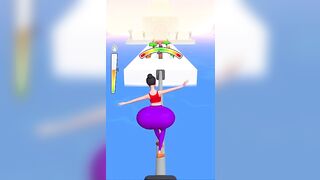 Twerk Race 3D Level 100 Shorts #shorts