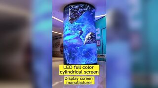 Flexible led display. #ledscreendisplay #leddisplay #ledscreens #indoorleddisplay