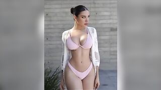 Girls with bikinis wearing.subscribe