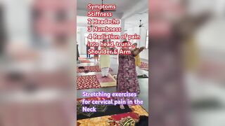 Stretching Exercises for Cervical pain, Stiffness, Numbness ,Headache, pain in Shoulder,Trunk & Arm