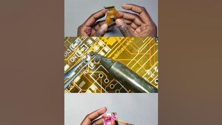 DIY flexible ARDUINO | FLEXIBLE PCB #arduino #pcb #electronics