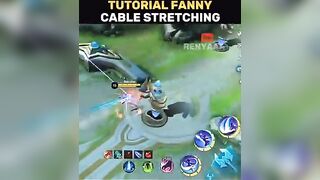 ✅ Fanny Cable Stretching tutorial #mobilelegends #mlbb #shorts #tutorial​ #trending #reels #ml