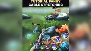 ✅ Fanny Cable Stretching tutorial #mobilelegends #mlbb #shorts #tutorial​ #trending #reels #ml