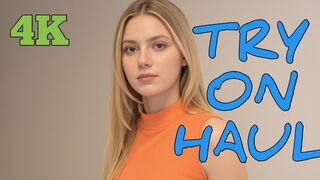 4K Transparent Try On Haul SHEER Lingerie Bodysuit Try On Haul | with sara Transparent Try On Haul