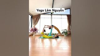 #Shorts tư thế yoga đẹp/ yoga Lâm Nguyễn