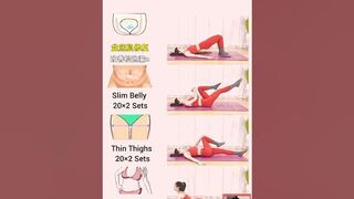 Yoga pilate reduce belly fat at home #yt #shorts #fitnessgirl #morningworkout #yoga