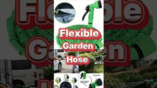 Best flexible Garden Hose for car wach also #temu #gardenpipe #temushopping #ytshorts #shorts