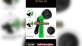 Best flexible Garden Hose for car wach also #temu #gardenpipe #temushopping #ytshorts #shorts