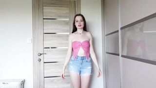 PINK SLEEVELESS TOP TRY ON HAUL ????