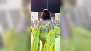 hot actress mrunal thakur looks sexy in bold dress #viral #navel #bikini #oops #beach (2)