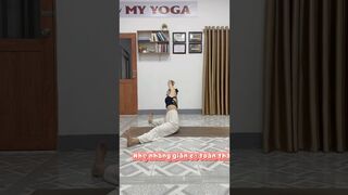 Lười đến mấy bạn cũng tập được ???????? #yoga #khoe #myyoga #khoetunhien #fitness