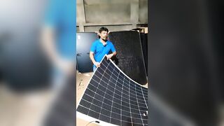 Flexible solar panel