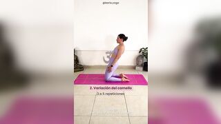 Rutina de yoga para piernas fuertes #yogaposes #posturasdeyoga #yoga