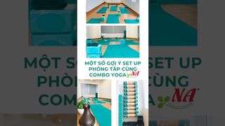 ☘️GỢI Ý SETUP PHÒNG YOGA TONE XANH NGỌC