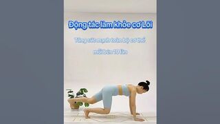 Bài tập cơ lõi #sasayoga #baitapgiammobung #yogachonguoimoibatdau #yoga