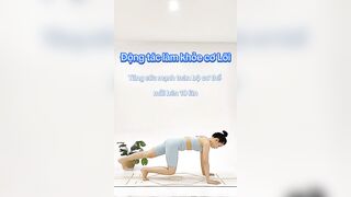 Bài tập cơ lõi #sasayoga #baitapgiammobung #yogachonguoimoibatdau #yoga