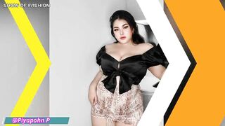 Piyapohn P????Glamorous Plus Size Curvy Fashion Model ???????? From Thailand