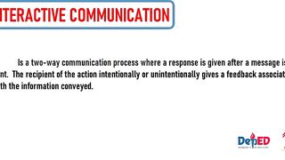 Models of Communication