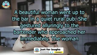 Funny joke - Seductive woman at the bar