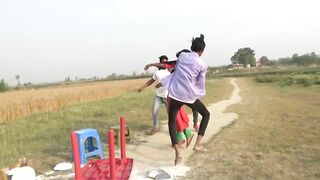 Nonstop disturb comedy video 2022 New silent funny video_ 2022 by Happy Safar