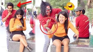 Extra Hand On Shoulder prank with Funny twist | DR PRANK | Funny video