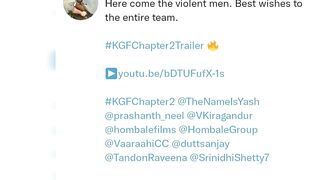 Celebrities Reaction On Kgf Chapter 2 Trailer | Yash | Celebrity Reaction | Kgf 2 Trailer | KGF