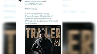 Celebrities Reaction On Kgf Chapter 2 Trailer | Yash | Celebrity Reaction | Kgf 2 Trailer | KGF