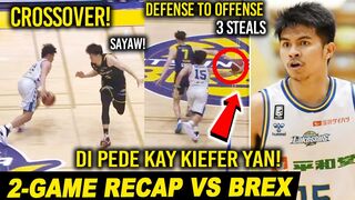 Kiefer Ravena PINASAYAW ang bantay! Defense to Offense | 2 Games Recap vs Brex (March 26-27, 2022)