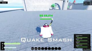 [AOPG] GURA/QUAKE FRUIT SHOWCASE - New Update in Roblox A One Piece Game