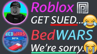 If Roblox Sued BedWARS.. (Roblox BedWARS)