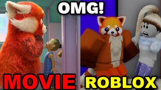 OMG! Turning Red Movie Vs. ROBLOX!