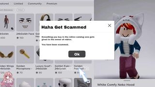 If A Scammer Owned Roblox ????