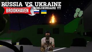 Russia gs Ukraine Mini Movie | Roblox | Brookhaven RP