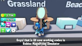 ALL NEW SECRET OP *2022* MAGNIFYING SIMULATOR! Magnifying Simulator Codes (Roblox)