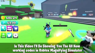 ALL NEW SECRET OP *2022* MAGNIFYING SIMULATOR! Magnifying Simulator Codes (Roblox)