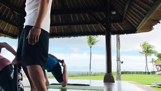 【Bali/バリ島】アヤナリゾート ヨガ　Sunrise Yoga at Ayana Resort