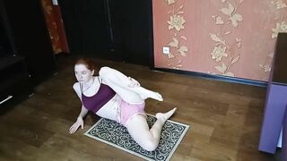 Yoga and Gymnastics with Lera/ Tutorial Stretching/ Part 16