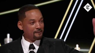 Will Smith breaks down in Oscars 2022 speech after hitting Chris Rock