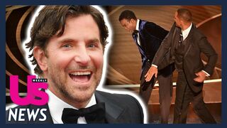 Bradley Cooper Reacts To Will Smith Slapping Chris Rock At Oscars 2022