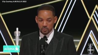 Will Smith Cries, Apologizes In 2022 Oscars Speech After Altercation