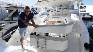 TIARA 38 LS - Walk Through Motor Boat at Palm Beach Boat Show 2022 - The Boat Show